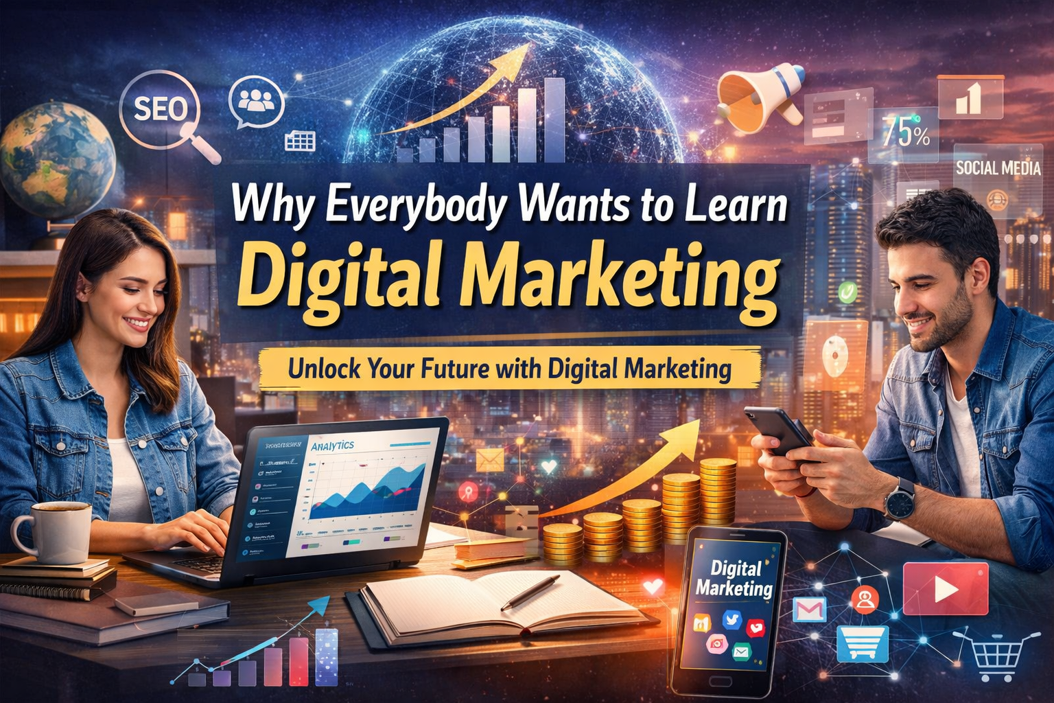 Read more about the article The Hidden Reasons Why Everybody Wants to Learn Digital Marketing