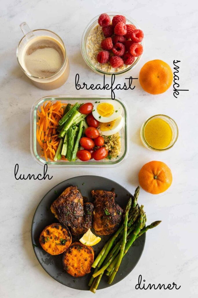 Simple good eating habits with home cooked food