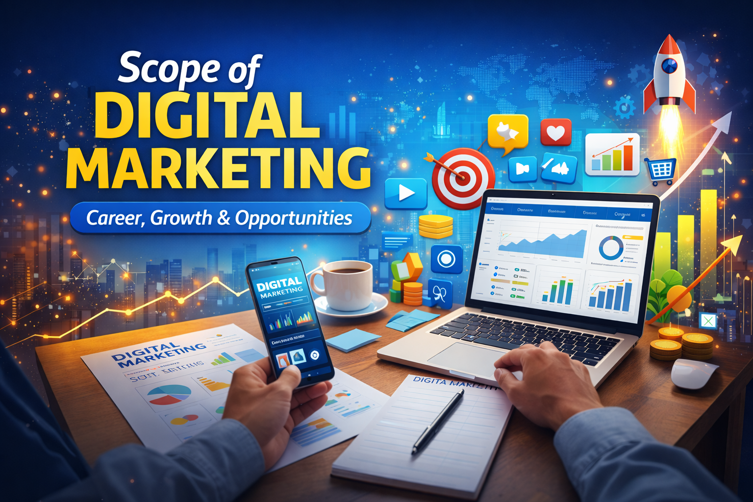 Read more about the article Scope of Digital Marketing in 2026