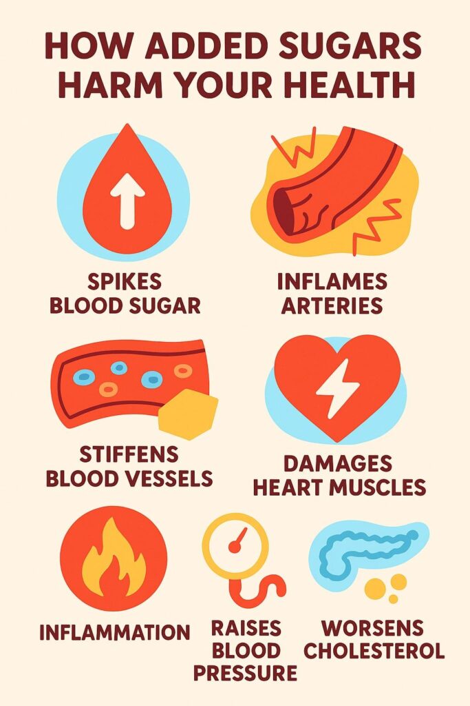 heart health risk due to unhealthy diet