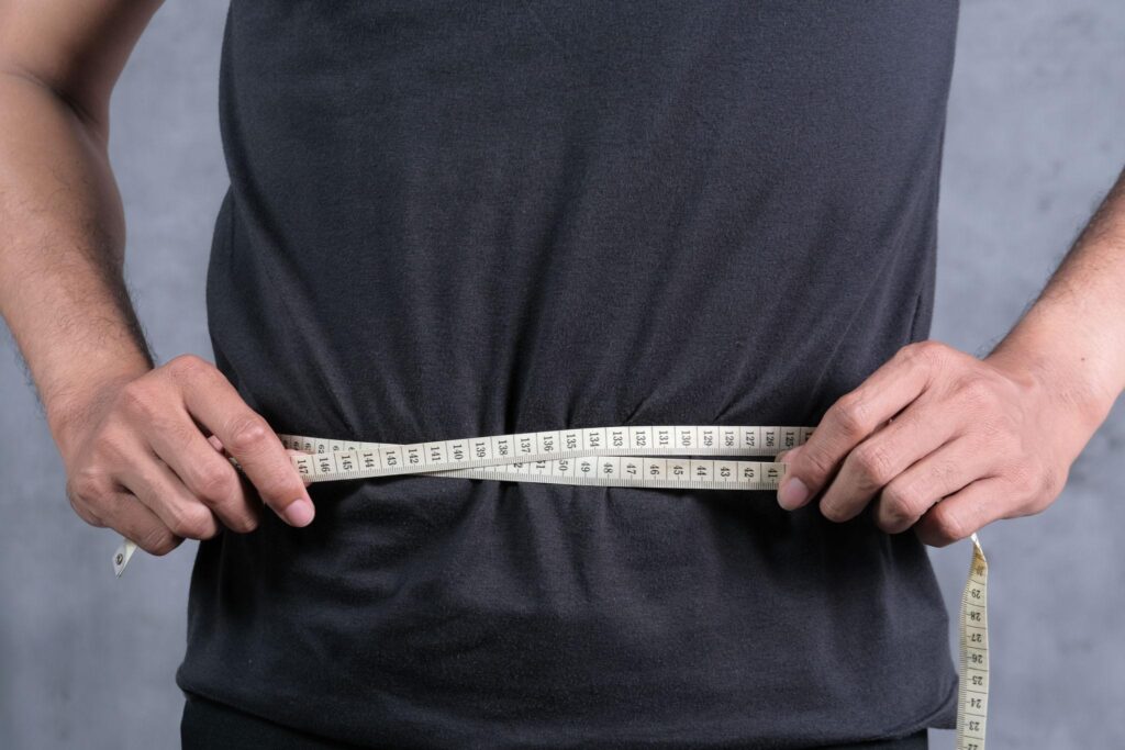 weight gain caused by unhealthy eating habits